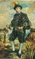 Autoportrait en costume noir Giorgio de Chirico surréalisme métaphysique